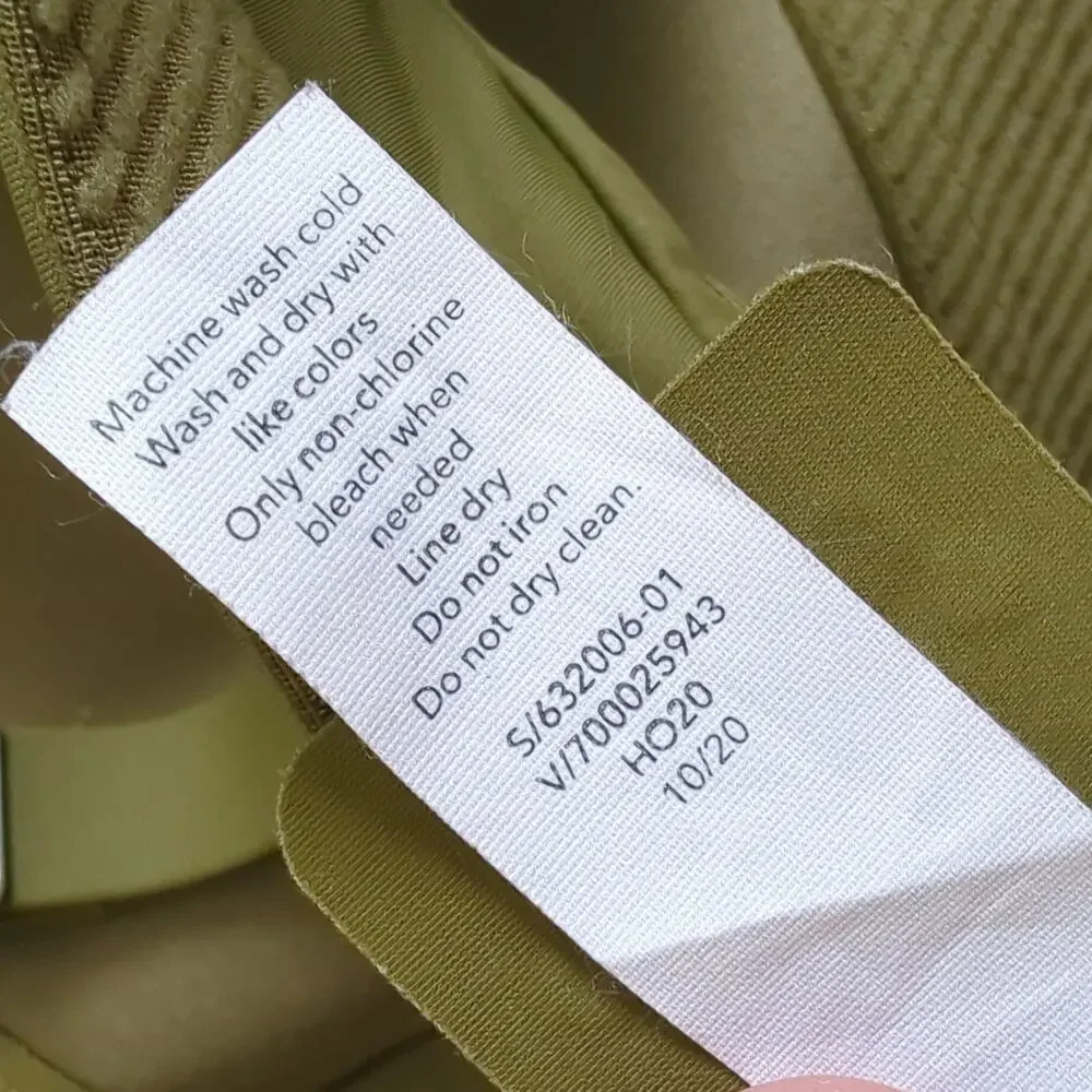 Athleta Advance Sprint Bra B-DD, Arboretum Olive‎ 34D Padded High Impact EUC